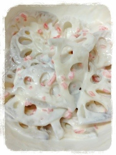 レンコンサラダ^ ^-レシピのメイン写真