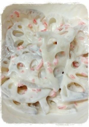 レンコンサラダ^ ^-レシピのメイン写真