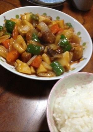 素早くできる超簡単酢豚-レシピのメイン写真
