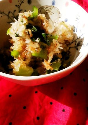 疲れた胃に！さっぱりして旨いみぞれ御浸し-レシピのメイン写真