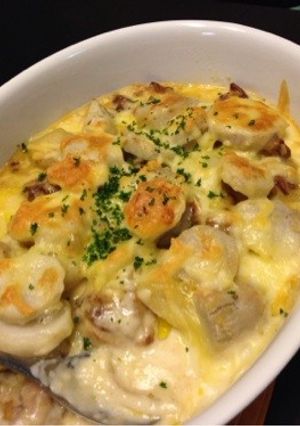 里芋と鳥肉のホクホクグラタン♬-レシピのメイン写真