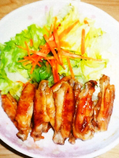 骨付き鳥肉の照り焼き-レシピのメイン写真