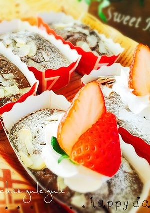 バレンタインに簡単HMでＷチョコケーキ-レシピのメイン写真