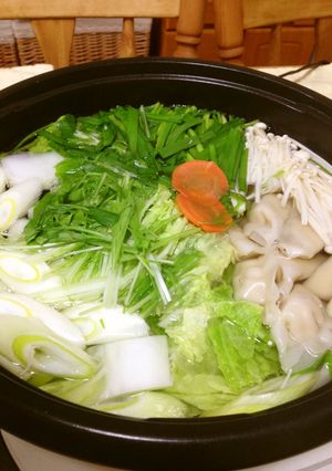 あったか水餃子鍋♪-レシピのメイン写真