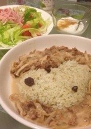 可愛い♡リサのビーフストロガノフ☆-レシピのメイン写真