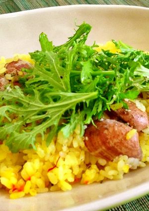 炊飯器で簡単・安い！ぱらぱらパエリア風-レシピのメイン写真