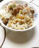 簡単♪牛しぐれ混ぜご飯蓮根入り
