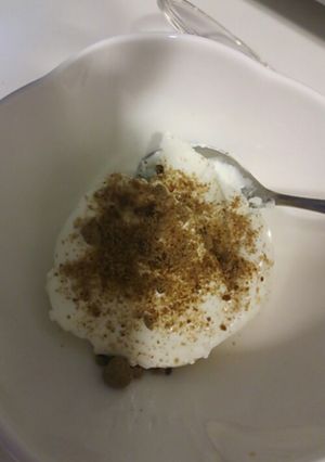 ヨーグルトでレアチーズケーキ風♪-レシピのメイン写真