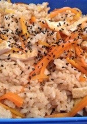超時短で簡単♪炊き込みご飯!-レシピのメイン写真