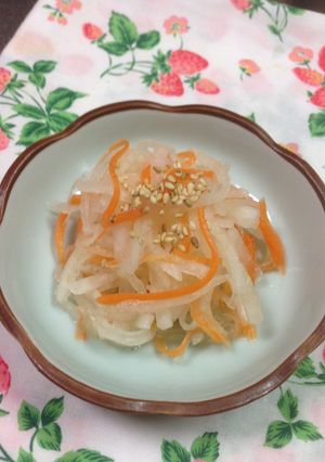 おせちに♪♪紅白なます-レシピのメイン写真