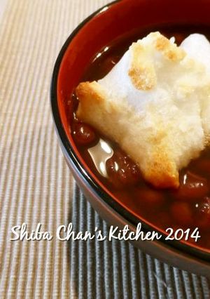 鏡もちでぜんざい-レシピのメイン写真