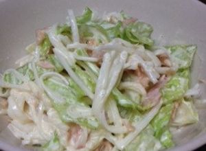 簡単‼︎大根とレタスのマヨサラダ-レシピのメイン写真