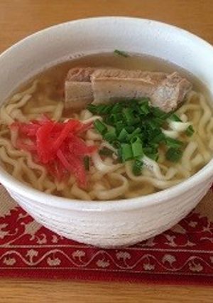 我が家の沖縄ソーキそば-レシピのメイン写真