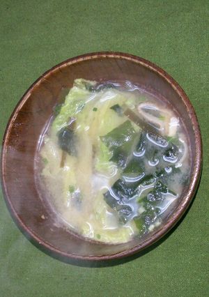 美味しいインスタント味噌汁-レシピのメイン写真