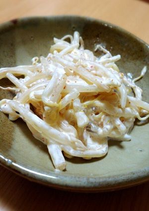 もやしの七味マヨネーズ和え-レシピのメイン写真
