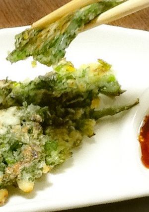 子供も食べちゃうパセリや春菊のチヂミ-レシピのメイン写真