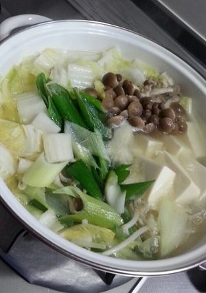 簡単♡そのまま食べれる水炊き-レシピのメイン写真