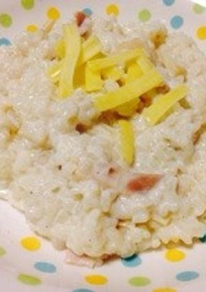 10分で⁈簡単クリームリゾット♪-レシピのメイン写真