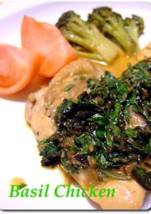 Basil Chicken-レシピのメイン写真