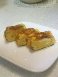 ふわふわ厚焼き玉子(^v^)-レシピのメイン写真