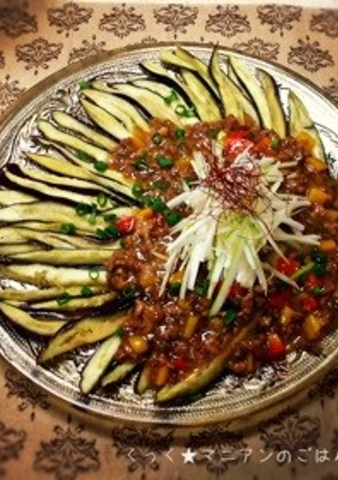 蒸しナスの中華風あんかけ-レシピのメイン写真