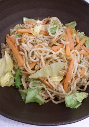 お家にある調味料で簡単＊富士宮風焼きそば-レシピのメイン写真