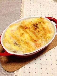 シチューでグラタン-レシピのメイン写真