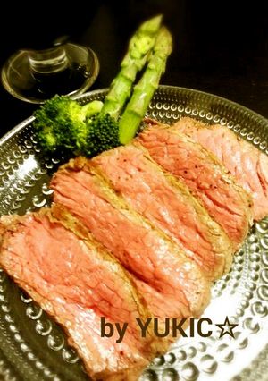 フライパンdeローストビーフ☆火入れ3分-レシピのメイン写真
