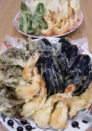 茄子の天ぷら☆切り方とコツ-レシピのメイン写真