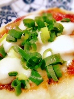 ❤️簡単めちゃ美味❤️もっちり餅ピザ-レシピのメイン写真
