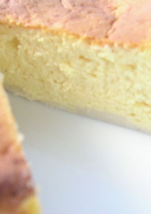 スフレチーズケーキ-レシピのメイン写真