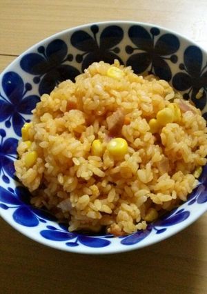 めちゃ簡単！炊き込みチキンライス-レシピのメイン写真