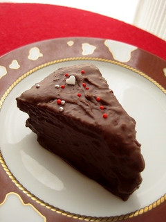 板チョコパンケーキのチョコケーキ-レシピのメイン写真