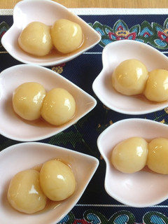 白玉粉と豆腐のみたらし団子-レシピのメイン写真