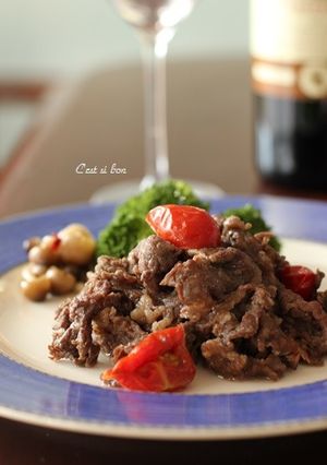 牛肉の赤ワイン煮-レシピのメイン写真