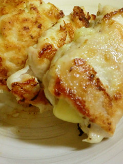 鶏むね肉チーズの包み焼き-レシピのメイン写真