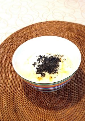 ホットヨーグルト☆メープル＊ゴマ-レシピのメイン写真