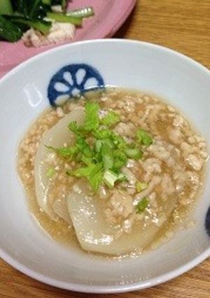 蕪のそぼろあんかけ-レシピのメイン写真