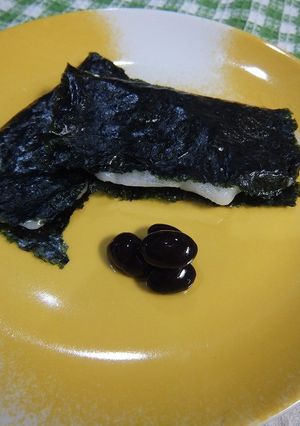 お節リメイク！黒豆餅-レシピのメイン写真