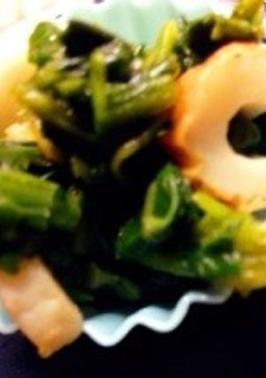 ほうれん草のソテー-レシピのメイン写真