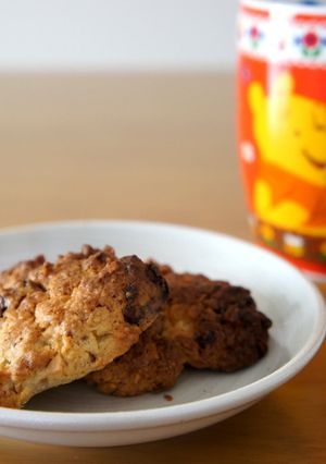 オートミールとピーナツチョコクッキー-レシピのメイン写真
