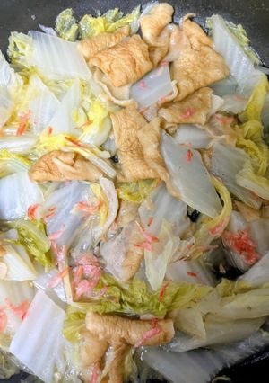 夏こそ白菜の蒸し煮入れてほっとくだけ。-レシピのメイン写真