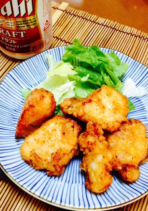鶏胸肉でもパサつかない唐揚げ-レシピのメイン写真