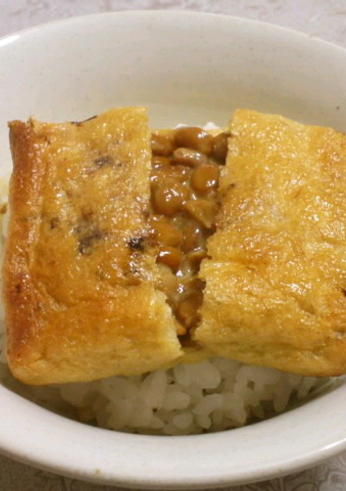 油揚げマヨ納豆焼き-レシピのメイン写真