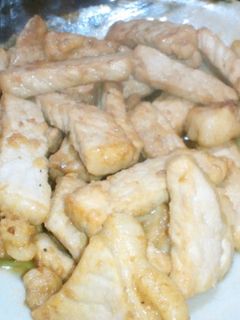 豚のしょうが焼き(トンカツ肉)-レシピのメイン写真
