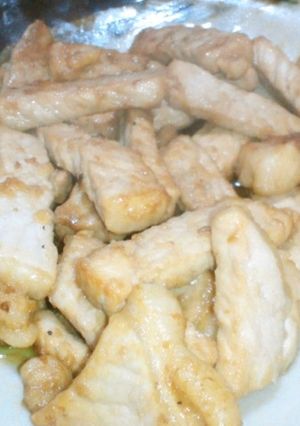 豚のしょうが焼き（トンカツ肉）-レシピのメイン写真