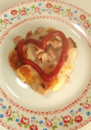 魚肉ソーセージとチーズのモチモチ焼き-レシピのメイン写真
