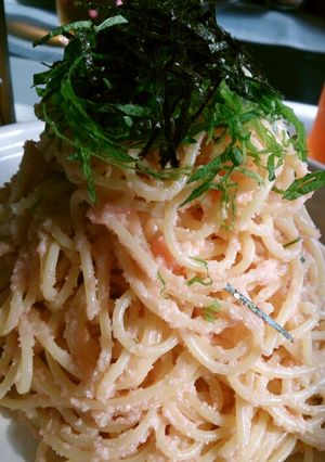 絶対おいしい！たらこスパゲティ-レシピのメイン写真
