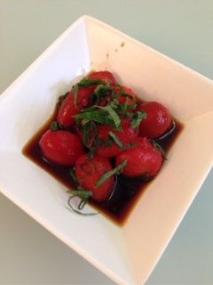 ミニトマトの大葉にんにく醤油漬け-レシピのメイン写真