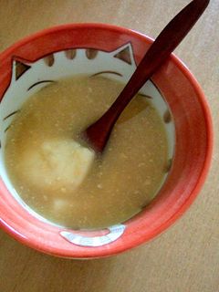 力強い一年に…☆甘味噌のおしるこ-レシピのメイン写真